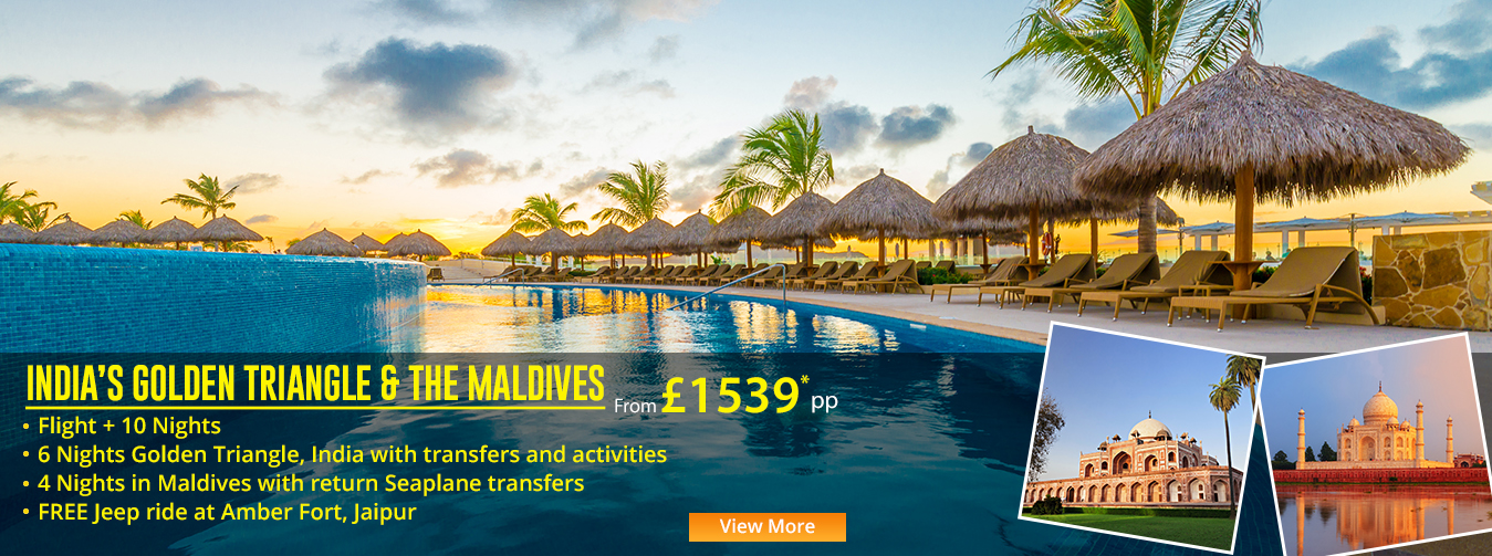 INDIA'S GOLDEN TRIANGLE & THE MALDIVES-01
